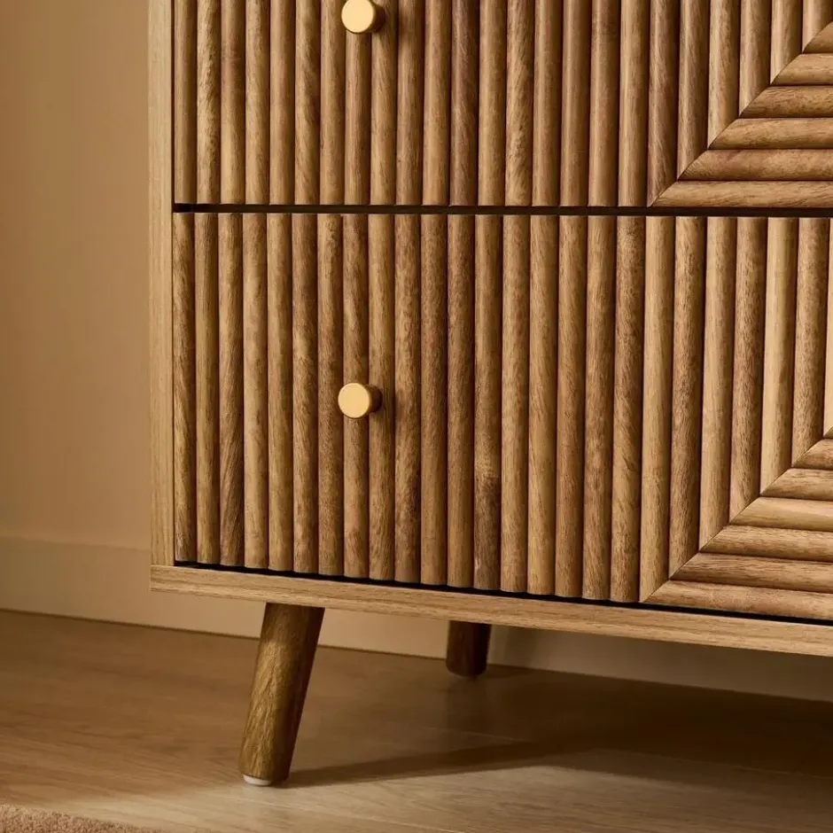 CALICOSY - EDEN Kasten - Bruin - 40x80x75 cm