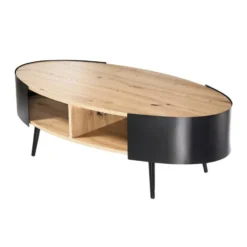 Calicosy - EKLO Salontafel - Licht hout - 120x60x39 cm