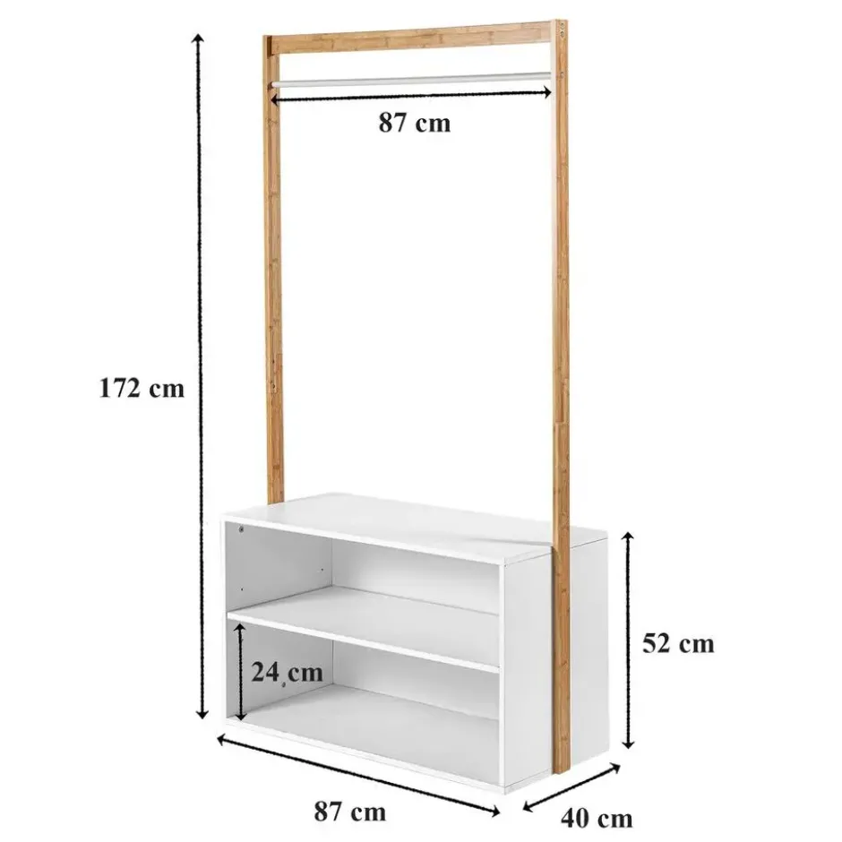 Calicosy - Entree garderobe met opbergruimte 40x90x171 cm