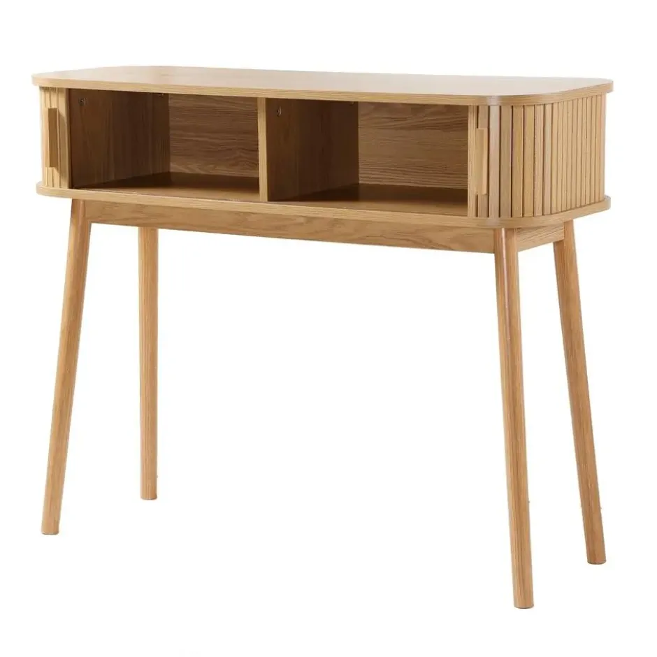 Calicosy - ERNEST Design haltafel - Licht hout - 35x100x80,5 cm