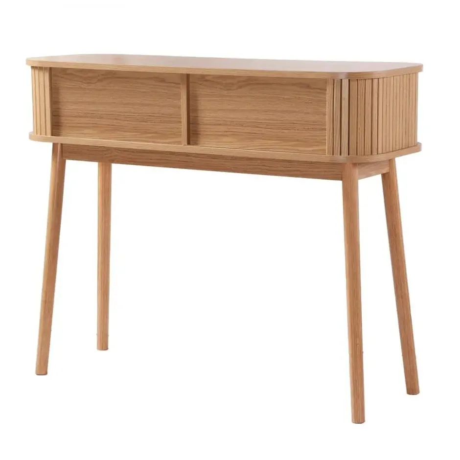 Calicosy - ERNEST Design haltafel - Licht hout - 35x100x80,5 cm