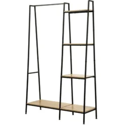 Calicosy - Garderobekast 1 lage plank LEXIE - 35x101x160 cm
