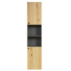 CALICOSY - Geribbelde badkamerkolom PUREBLISS - 15x122x44,5 cm