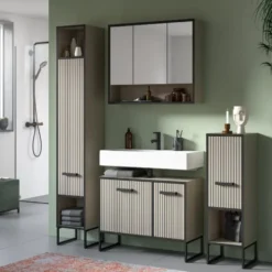 Calicosy - Hangend AURA - Beige 80x19x68 cm