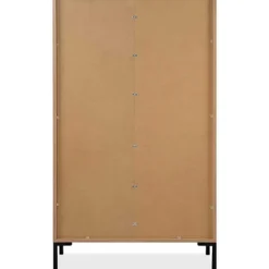 Calicosy - Hoge Buffetkast 2 Deuren Plock - 40x81x139 cm