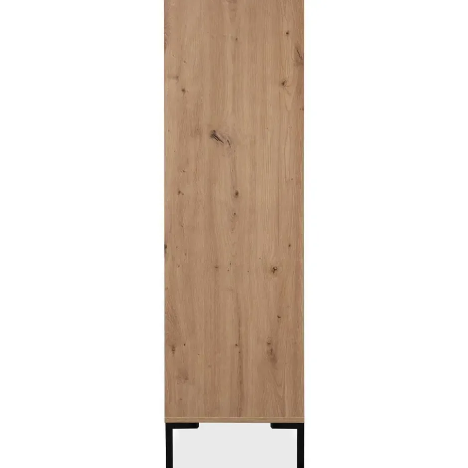 Calicosy - Hoge Buffetkast 2 Deuren Plock - 40x81x139 cm