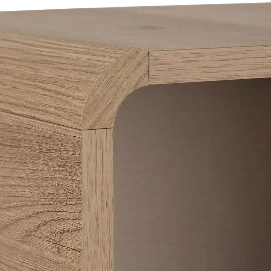 Calicosy - Hoog buffet CELENA - Donker hout 70x34x110 cm