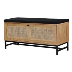 Calicosy - JAYA Schoenenbank - Licht hout - 38x100x47 cm