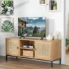 Calicosy - JAYA TV-meubel Woonkamer - Licht hout - 39x120x51 cm