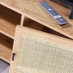 Calicosy - JAYA TV-meubel Woonkamer - Licht hout - 39x120x51 cm