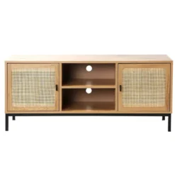 Calicosy - JAYA TV-meubel Woonkamer - Licht hout - 39x120x51 cm