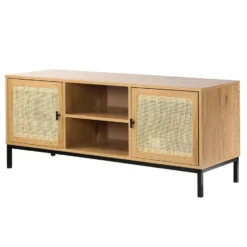 Calicosy - JAYA TV-meubel Woonkamer - Licht hout - 39x120x51 cm