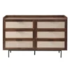 Calicosy - JETSON Commode 6 lades - Notenhout - 120x79x39,5 cm