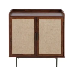 Calicosy - JETSON Dressoir 2 deuren - Donker hout - 39,5x80x79 cm