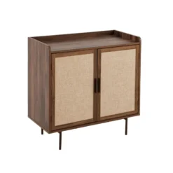 Calicosy - JETSON Dressoir 2 deuren - Donker hout - 39,5x80x79 cm