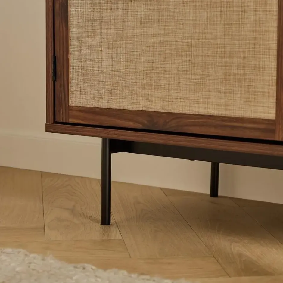 Calicosy - JETSON Dressoir - Donker hout - 39,5x140x79 cm