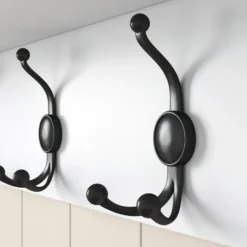 CALICOSY - Kapstok met 2 vakken en 5 haken BROOKE - 2,2x120x37,2 cm