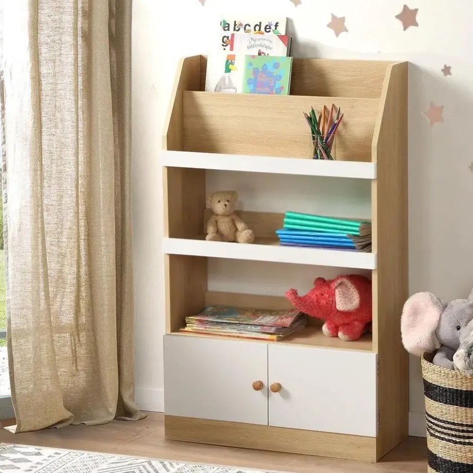 Calicosy - Kinderkamerrek - Licht hout - 25,5x62,8x106 cm