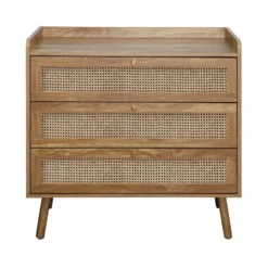 Calicosy - Ladekast 3 lades - Licht hout - 39x80x79 cm