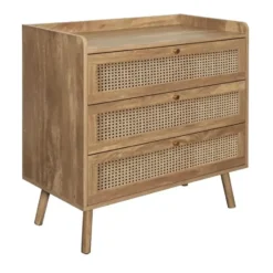Calicosy - Ladekast 3 lades - Licht hout - 39x80x79 cm