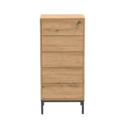 Calicosy - LENNY Ladekast - Licht hout - 38x45x100 cm