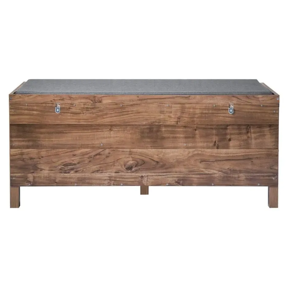 Calicosy - LIAM bank - Donker hout - Bruin - 112x43,5x51 cm
