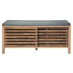Calicosy - LIAM bank - Donker hout - Bruin - 112x43,5x51 cm