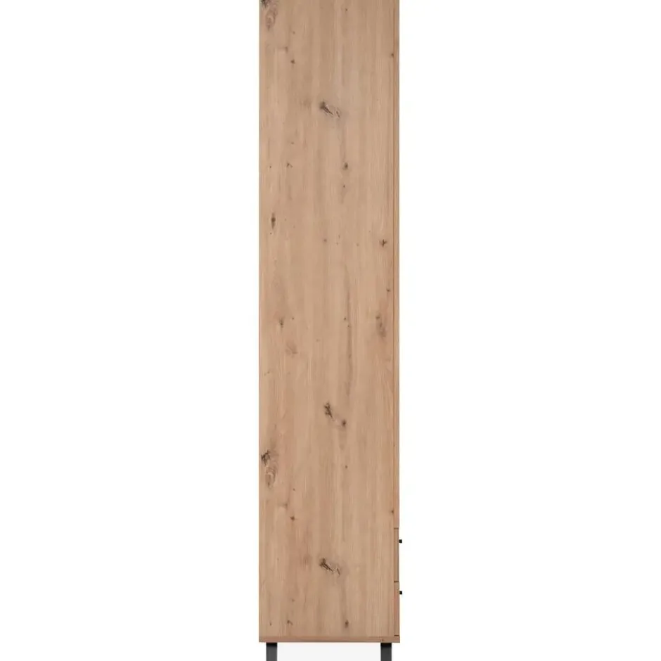 Calicosy - LUBLIN Servieskast - Licht hout - 40x92x198 cm