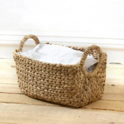 CALICOSY - Mand - Waterhyacint - Beige - 22x36x19 cm