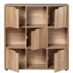 Calicosy - MODU Opbergmeubel 9 vakken - Hout - 29x88,8x90,5 cm