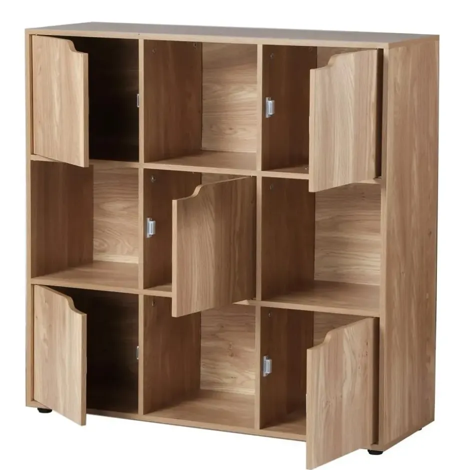 Calicosy - MODU Opbergmeubel 9 vakken - Hout - 29x88,8x90,5 cm