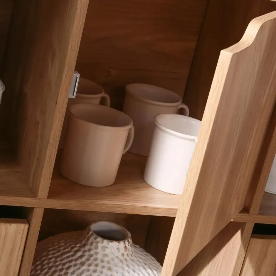 Calicosy - MODU Opbergmeubel 9 vakken - Hout - 29x88,8x90,5 cm
