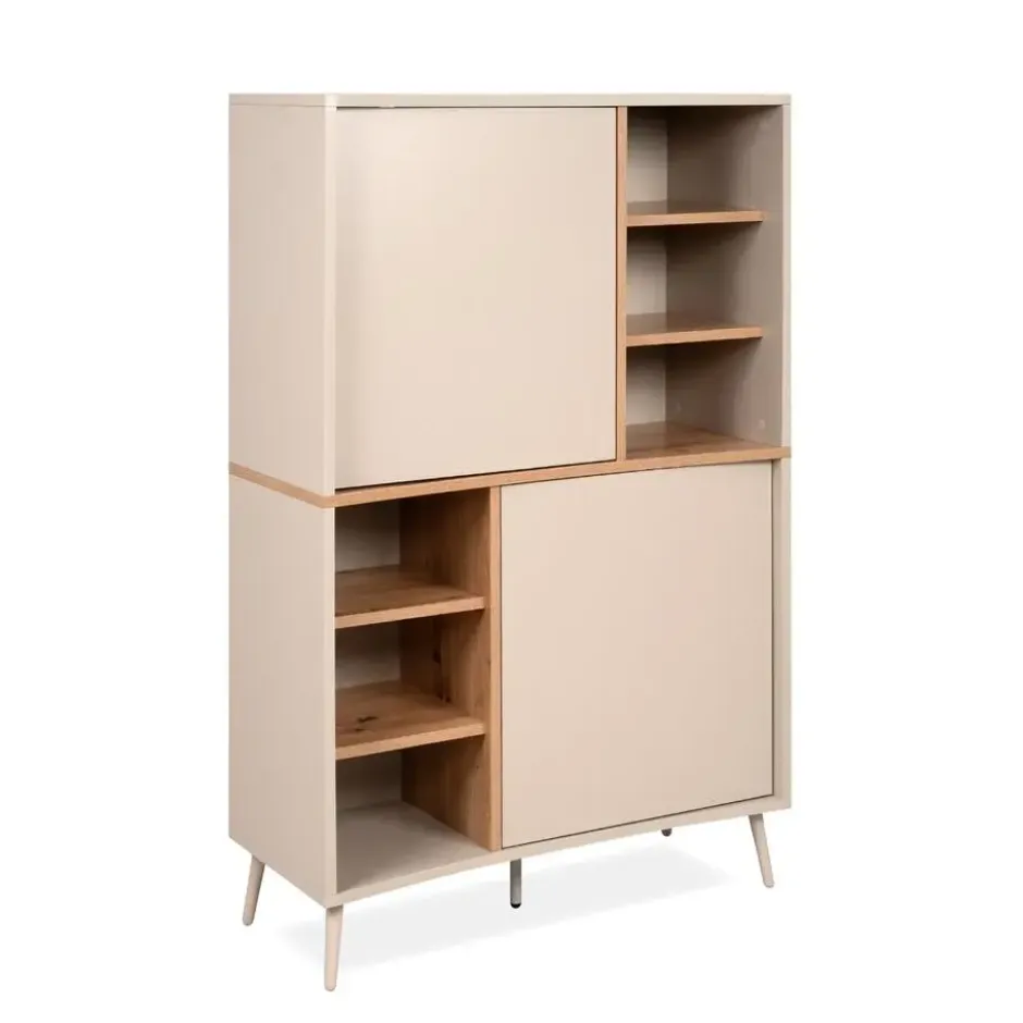 Calicosy - MYR-Dressoir - Beige 90x37,5x140 cm