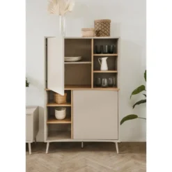 Calicosy - MYR-Dressoir - Beige 90x37,5x140 cm