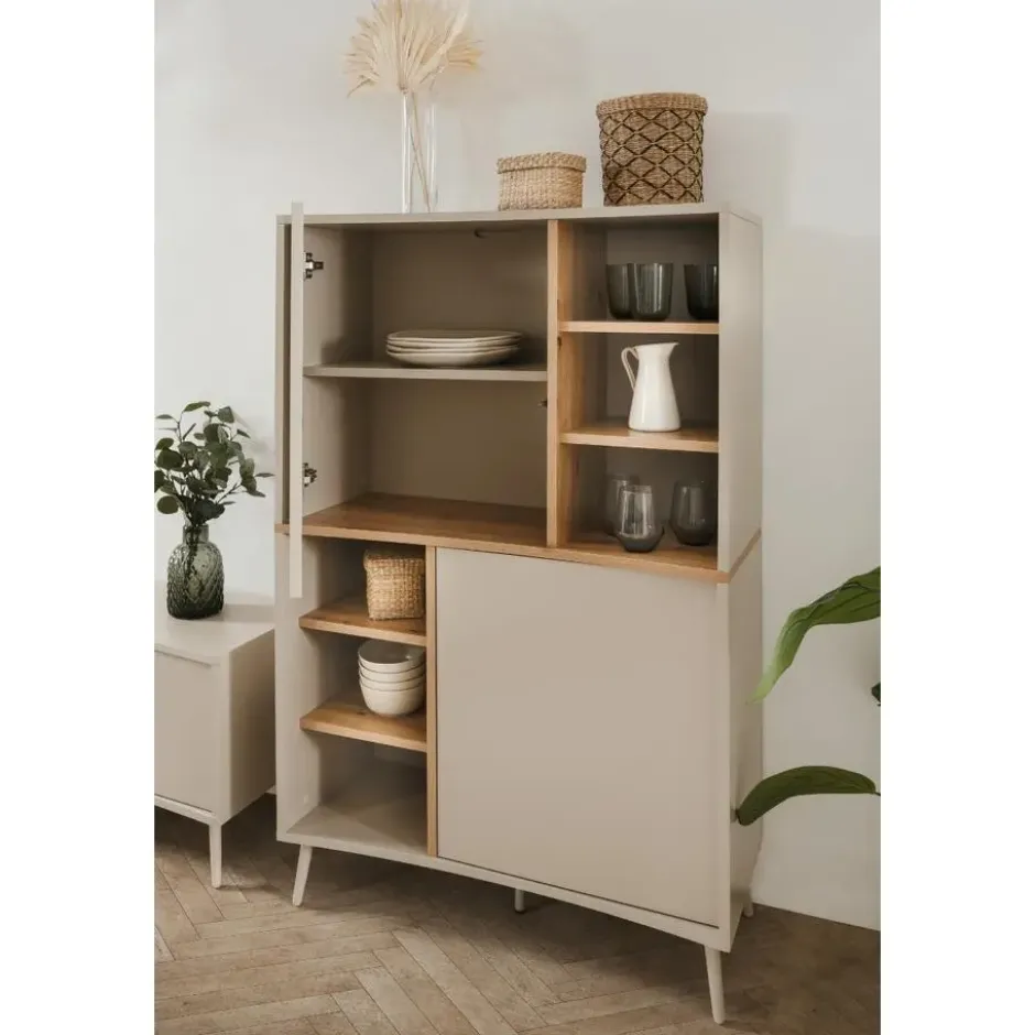 Calicosy - MYR-Dressoir - Beige 90x37,5x140 cm