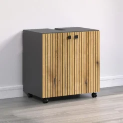 CALICOSY - Onderkast met wielen, 2 deuren PUREBLISS - 42x60x64 cm