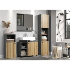 CALICOSY - Onderkast met wielen PUREBLISS - 42x80x64 cm