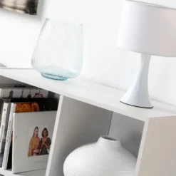 CALICOSY - Opbergplank met 4 compartimenten - 29,5x62x80 cm