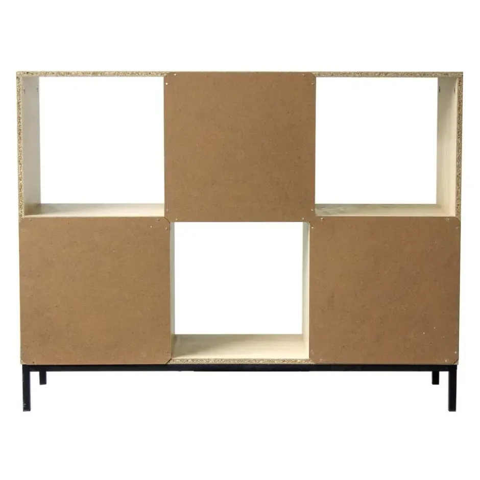 Calicosy - Opbergplank met 6 vakken - 29.8x93.5x72.6 cm