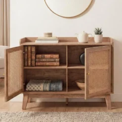 Calicosy - PALMO Dressoir - Licht hout - 39x110x74,5 cm