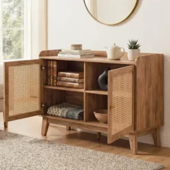 Calicosy - PALMO Dressoir - Licht hout - 39x110x74,5 cm