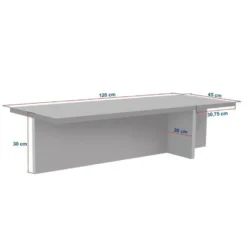 CALICOSY - Salontafel HARBOR - 30x120x45 cm