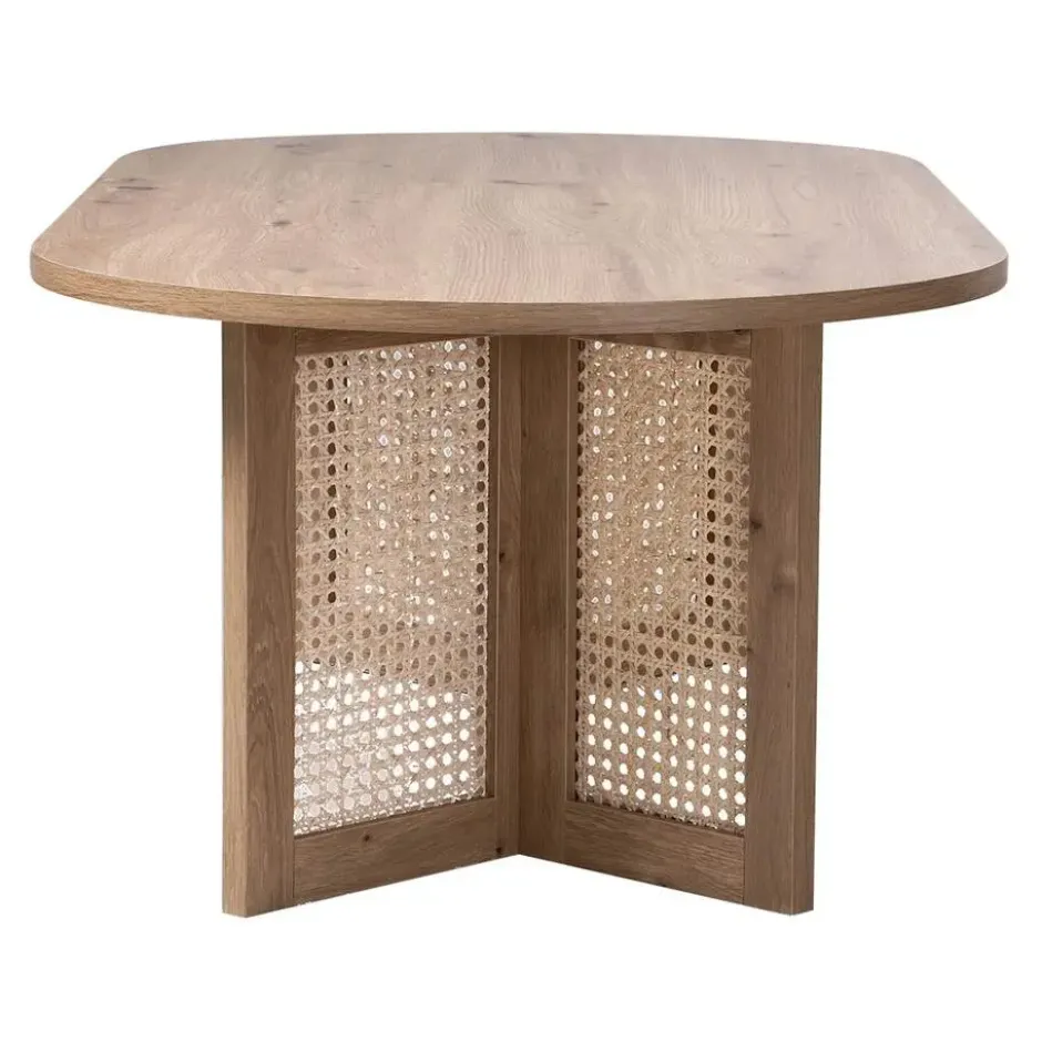 Calicosy - Salontafel TALIA - licht hout 120x60x40 cm
