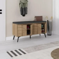 CALICOSY - Schoenenkast DUNE BENCH - 55x107x35 cm