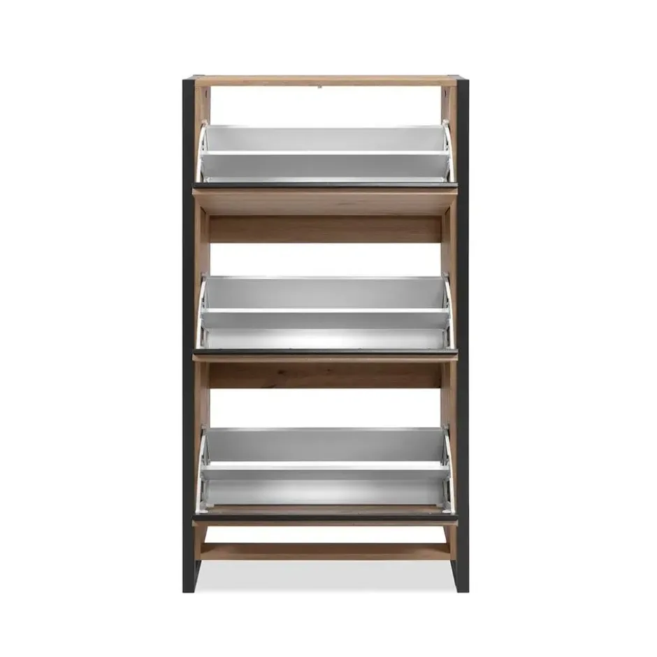 Calicosy - Schoenenkast met 3 kleppen L70 cm - DENVER - 25x70x125 cm