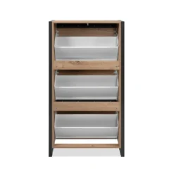 Calicosy - Schoenenkast met 3 kleppen L70 cm - DENVER - 25x70x125 cm