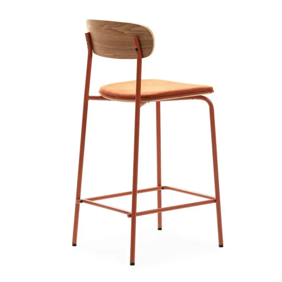 CALICOSY - Set van 2 ADRIANA - Krukken - 48x42x66 cm