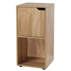 CALICOSY - Set van 2 Nachtkastjes MODU - Licht hout - 61.6x30.7x29 cm