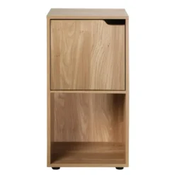 CALICOSY - Set van 2 Nachtkastjes MODU - Licht hout - 61.6x30.7x29 cm