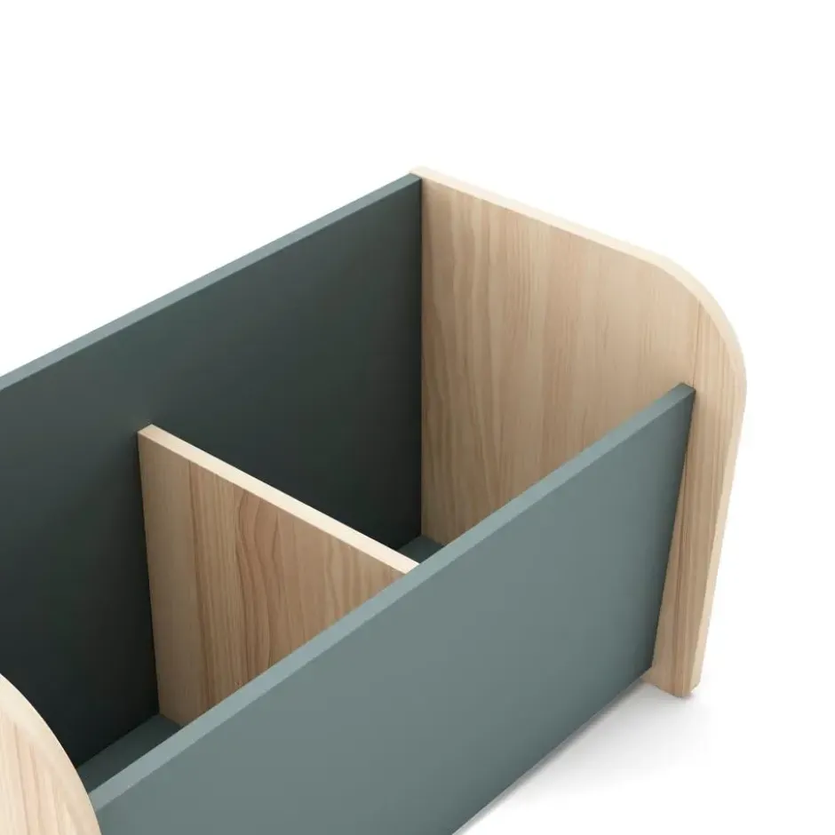 Calicosy - SIMON Borstkast - Groen - 70x35x42 cm